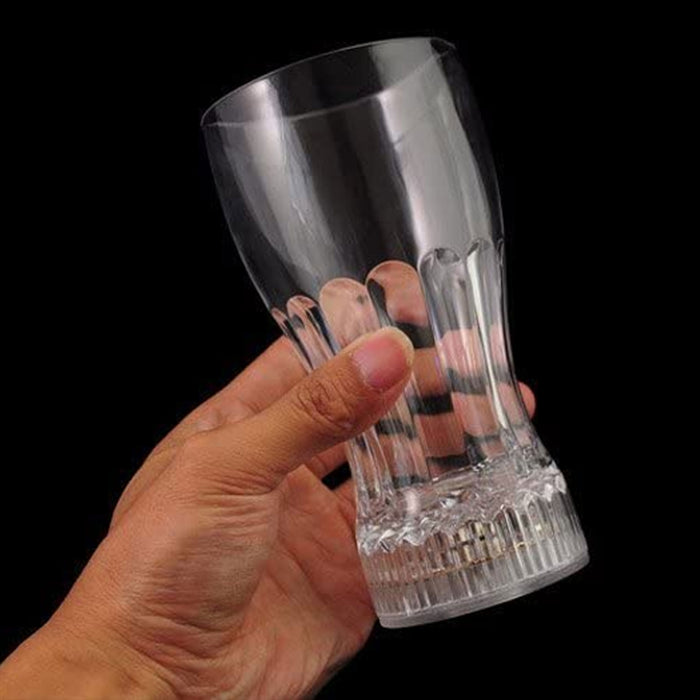 1 Flashing Drinking Cup LED Light Up Shot Bar Club Party Beer Drink Glass 11oz