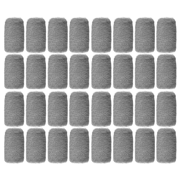 4 Scourer Steel Wire Mesh Ball Pads Kitchen Scrub Cleaning Pan Cleaner  Scouring 