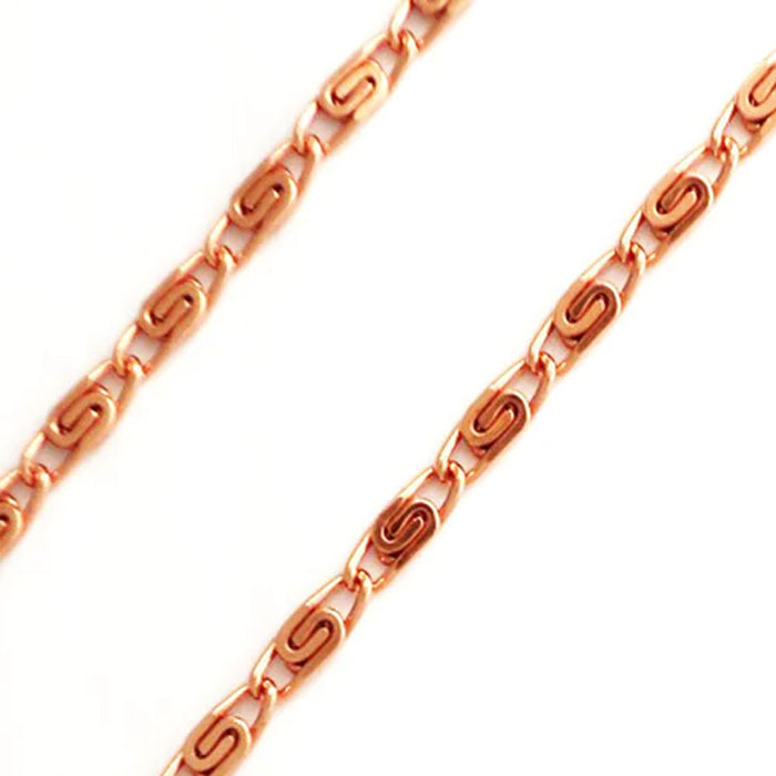STREET SOUL Streetsoul Customized Pure Copper 8 mm Bar 28 inch Chain  Pendant Copper Necklace Pendant Gift For Men : Amazon.in: Jewellery