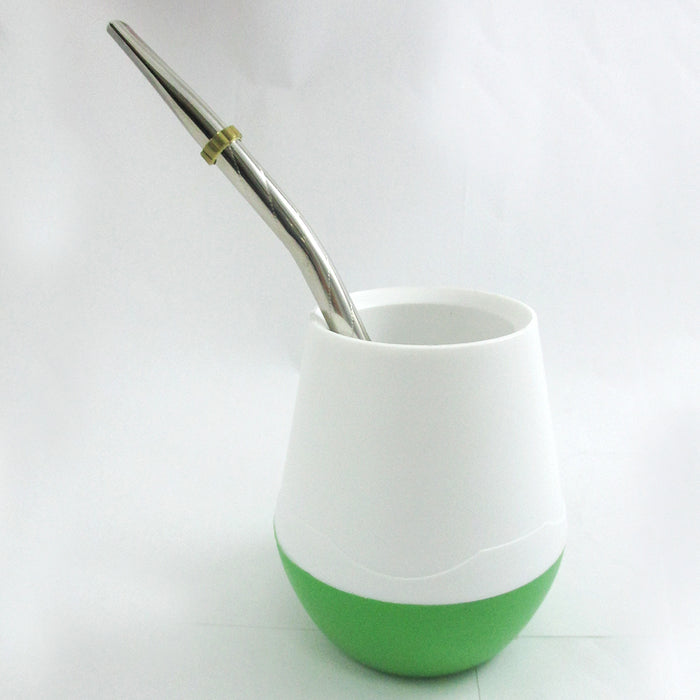 SIMPLE MATE CUP AS FASTING PARTNET SMALL WITH STRAW SET 2722