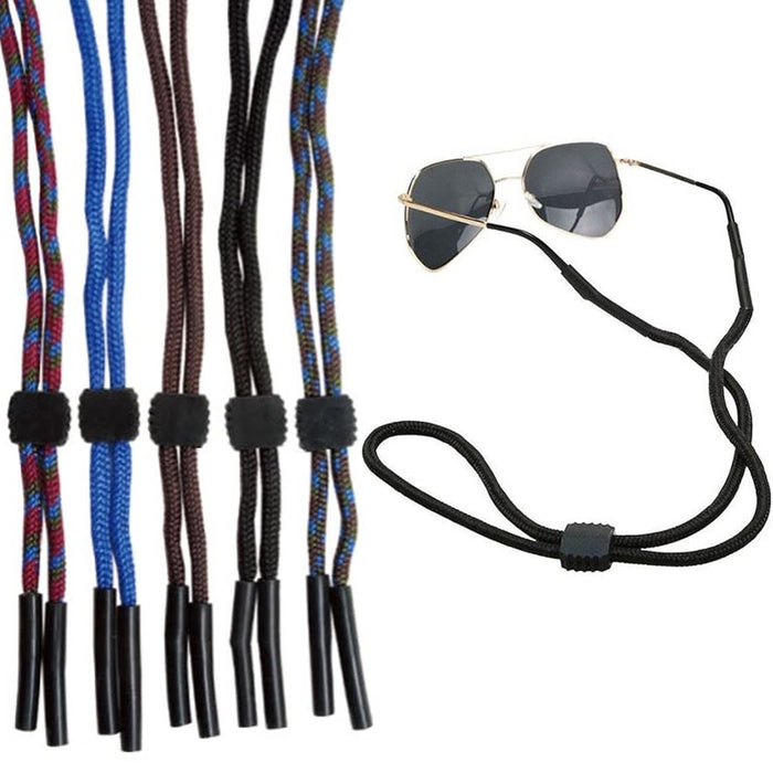 2 Pc Eyewear Braided Neck Strap Cord Retainer Sunglasses Lanyard Glasses 25"