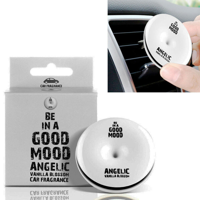 1 Vanilla Blossom Car Air Freshener Scent Vent Clip Auto AC Natural Fragrance