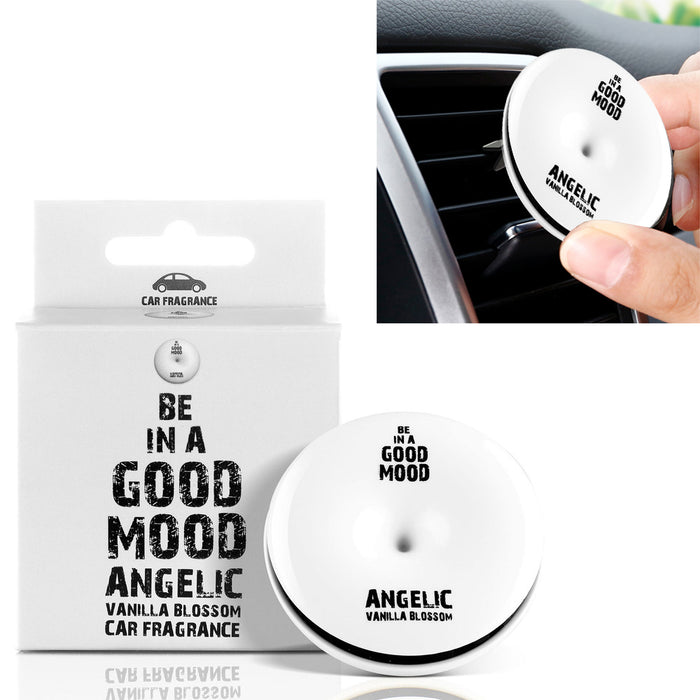 1 Vanilla Blossom Car Air Freshener Scent Vent Clip Auto AC Natural Fragrance