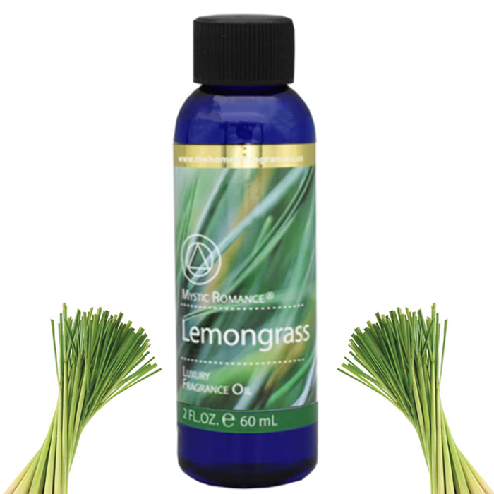 1 Pc Lemongrass Fragrance Oil Burner Aromatherapy 2oz Air Aroma Diffuser Scent