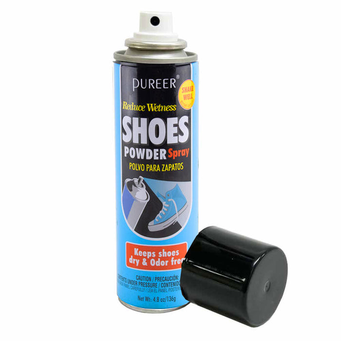 1 Shoe Deodorant Powder Spray Odor Eliminator Stay Dry Freshener Sneakers 4.8oz