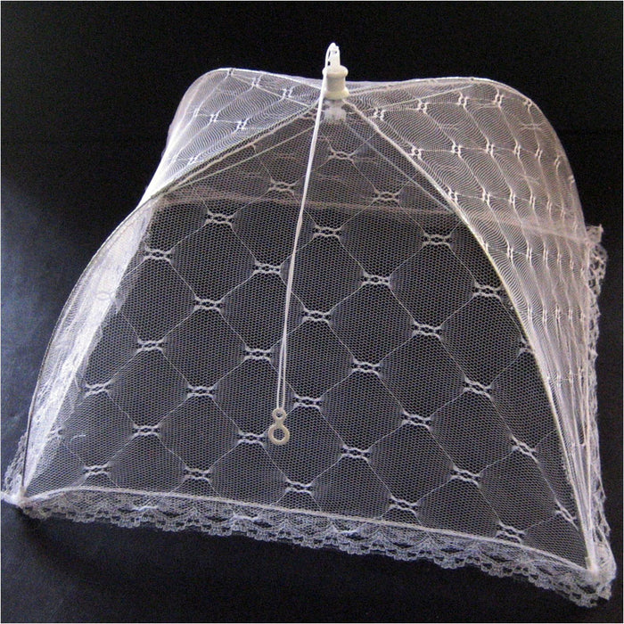 12 Food Covers Mesh Pop-Up Umbrella Screen Tent Bug Net BBQ Picnics Camp Outdoor