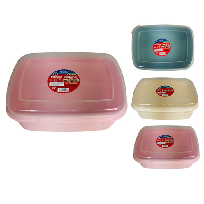 6 Kitchen Storage Food Container Extra Large 5L Microwaveable