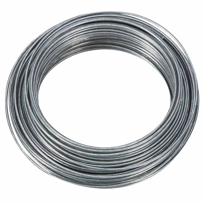 14-Gauge Galvanized Steel Wire 32.8ft Multi Purpose Welded Fencing Garden Cable