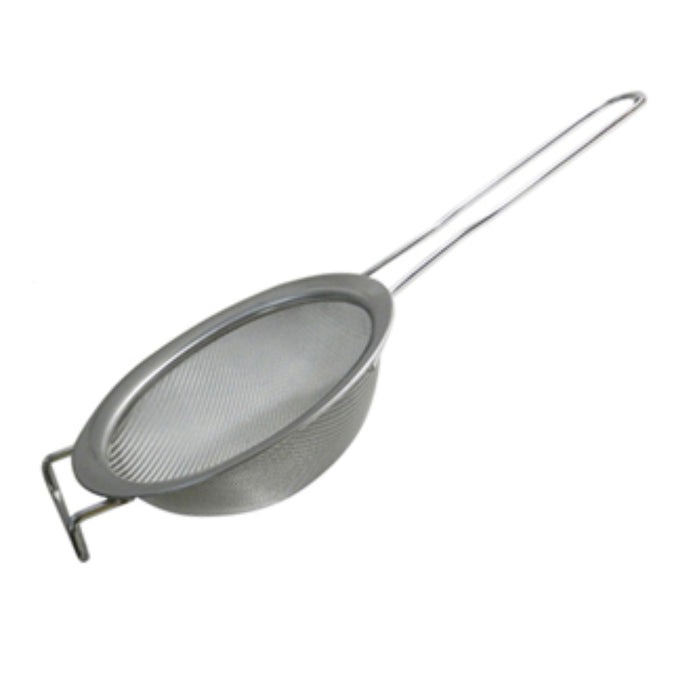 Stainless Steel Strainer Handle Fine Mesh Colander Sifter Flour Tea Kitchen Tool