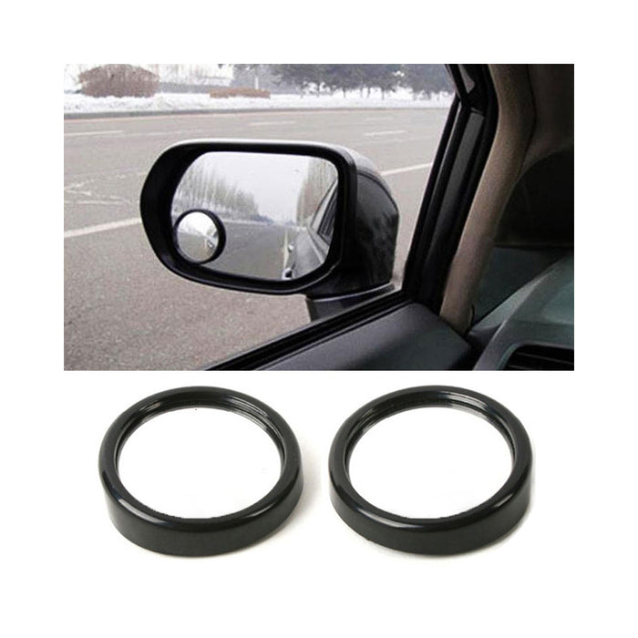 2 Pcs Blind Spot Mirror Universal Wide Angle Convex Rear Side View Car Truck 2