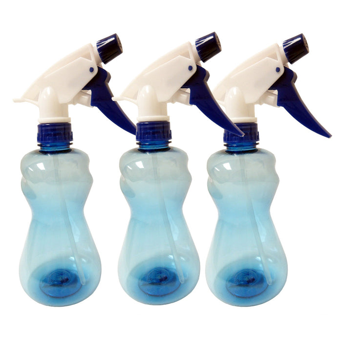 3 Plastic Empty Spray Bottles 13.5 Oz Mist Sprayer Hair Salon Product Solution