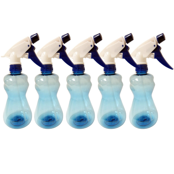 5 Pcs 400 ML Empty Spray Bottles Plastic 13.5Oz Cleaning Mist Sprayer Refillable