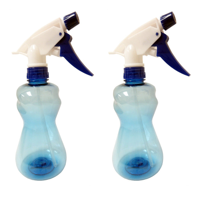 2 Pc Empty Spray Bottles 13.5 Oz Refill Flower Mist Sprayer Trigger Plant Mister