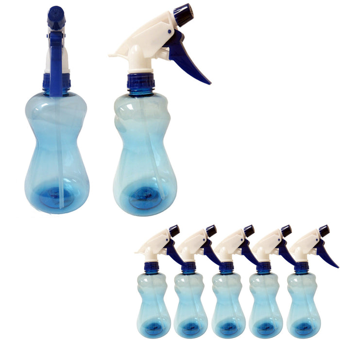 5 Pcs 400 ML Empty Spray Bottles Plastic 13.5Oz Cleaning Mist Sprayer Refillable