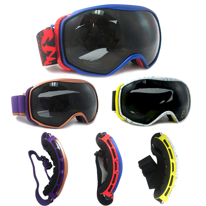 Snow Ski Goggles Men Anti-fog Lens Snowboard Snowmobile Motorcycle Adult Sports