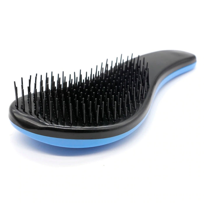 2 Pc Hair Brush Styling Detangle Wet Dry Brushing Comb Bristles Detangling Salon