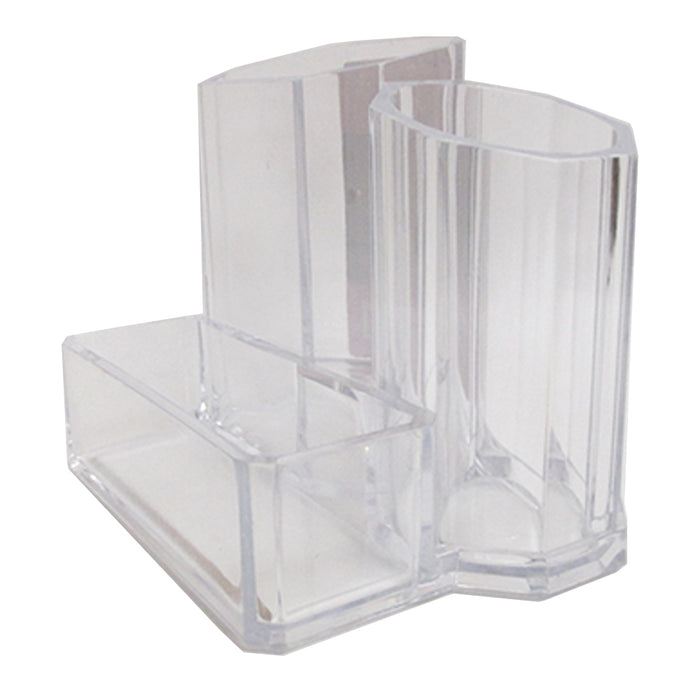 2 Clear Makeup Vanity Cosmetic Organizer Case Storage Jewelry Holder Box Make Up