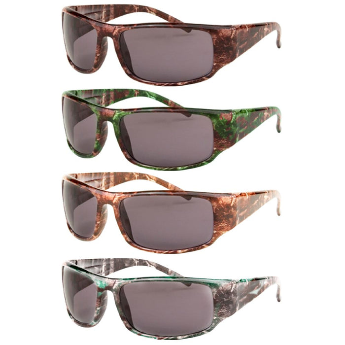 1 Pair Safety Camouflage Sunglasses Sport Fishing Driving Cycling Glasses Eyewear