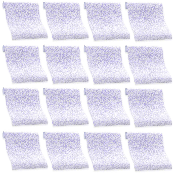 24 Sheets Drawer Liners Lavender Scented Paper Shelf Cover Decorations 18" X 24"