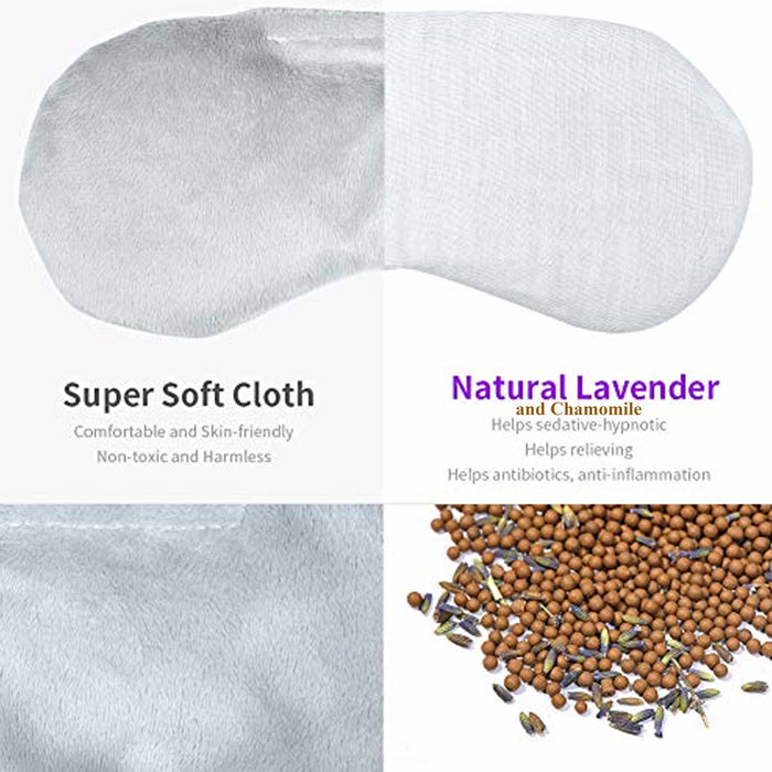 1 Sinus Eye Mask Hot Cold Pillow Lavender Aromatherapy Allergy Migraine Relief