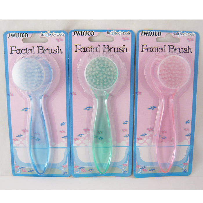 Facial Brush Cleansing Exfoliator Face Skin Care Cleaner Scrub Body Spa With Cap