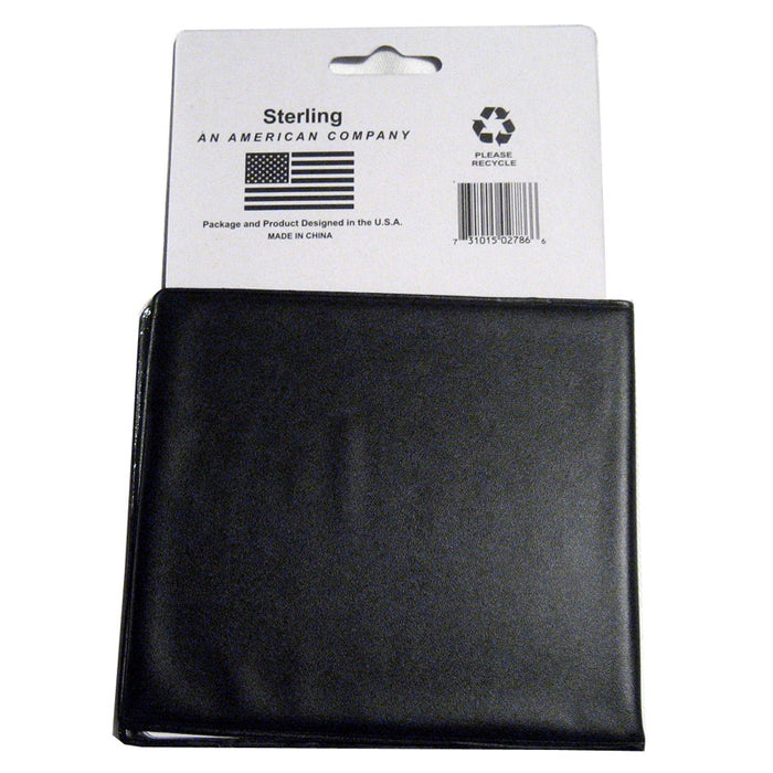 Auto Car Truck Registration Insurance Document Holder Wallet Black Case Id Card