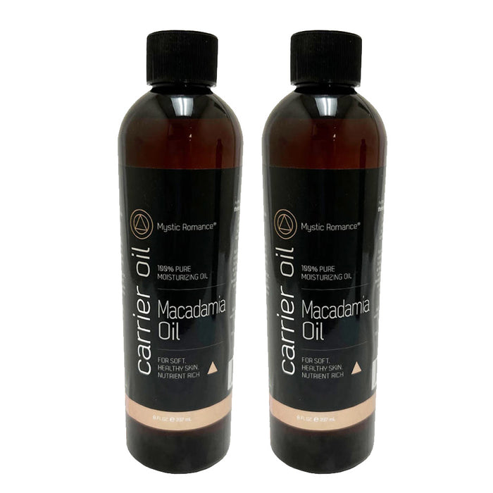 2 Pk Premium Macadamia Oil Skin Care Body Face 100% Natural Carrier Oil Repair