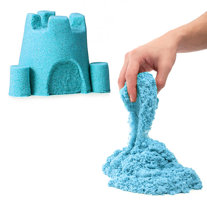 6 Pk Magic Sand Play Moldable Sand Kids DIY Slime Sensory Non Toxic Toy