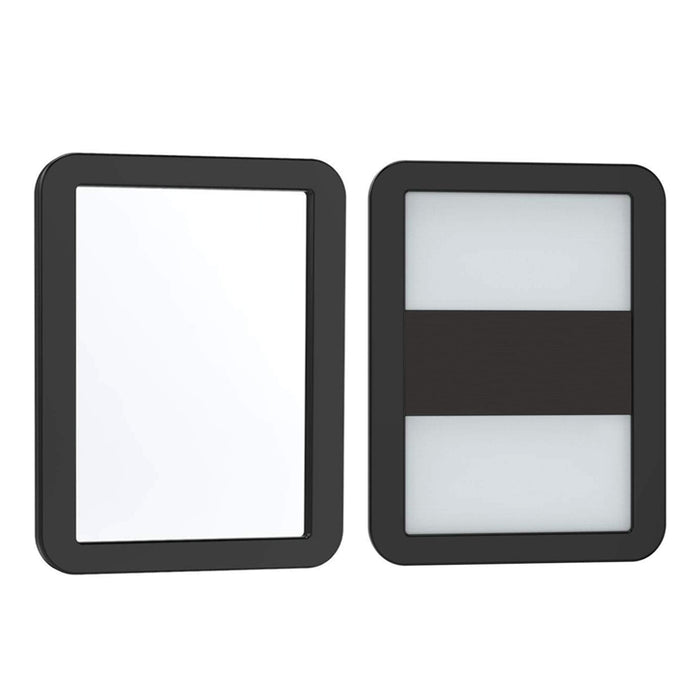 1pc Magnetic Locker Mirror Portable Rectangular Hanging Mirror For