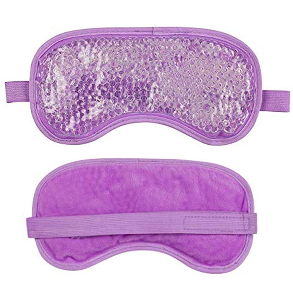 Gel Eye Mask Cold Pack Warm Hot Heat Ice Cool Thermabead Soothing Tire