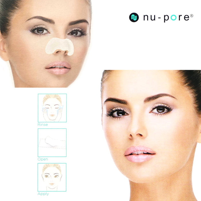 Nu-Pore Deep Cleansing Nose Strips Blackhead Removal Pore Fresh Clean Pack New