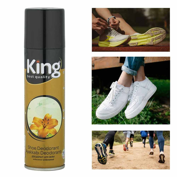 Shoe Deodorant Spray Odor Eliminator Foot Spray Deodorizer Freshener Sneakers