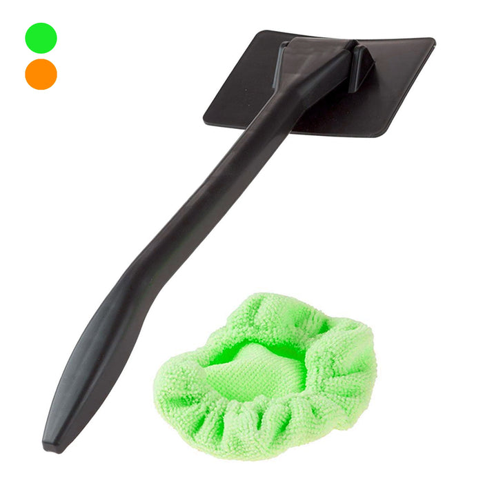 3 Pack Microfiber Windshield Clean Car Auto Wiper Cleaner Glass Window Brush Kit