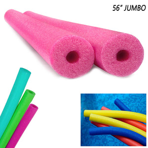 20 Pack Jumbo Pool Noodle 56" Swimming Foam Floatie Multi-Purpose Bulk ...