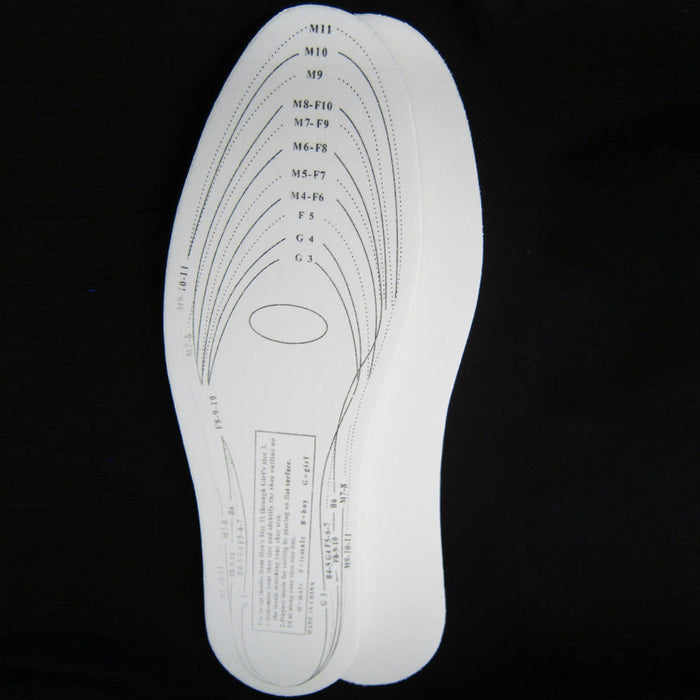 3 Pair Memory Foam Insoles Shoe Comfort Unisex Size Cushion Feet Pad Heel Shock