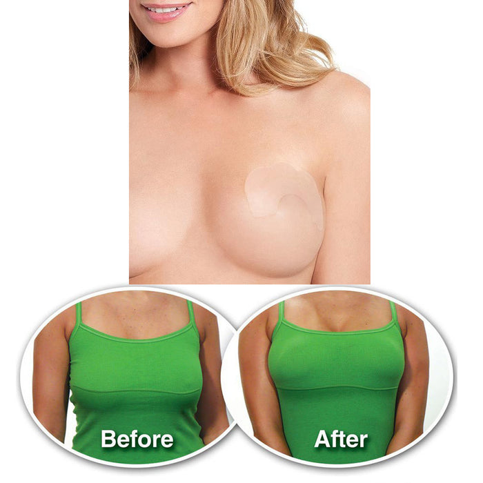 Strapless Nipple Pasties cover Silicone Breast Lift Tape Bra with