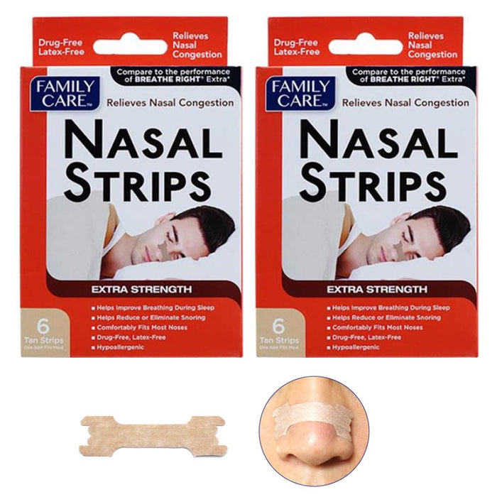 12 Nasal Strips Breathe Better Reduce Snoring Right Now Fit Most Extra Strength