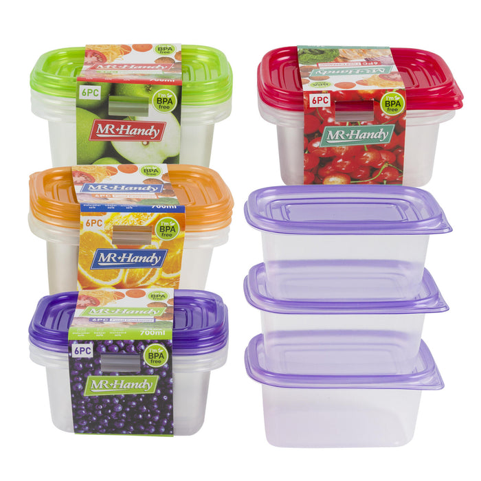 Safe Plastic Food Storage Containers with Lids Microwave freezer