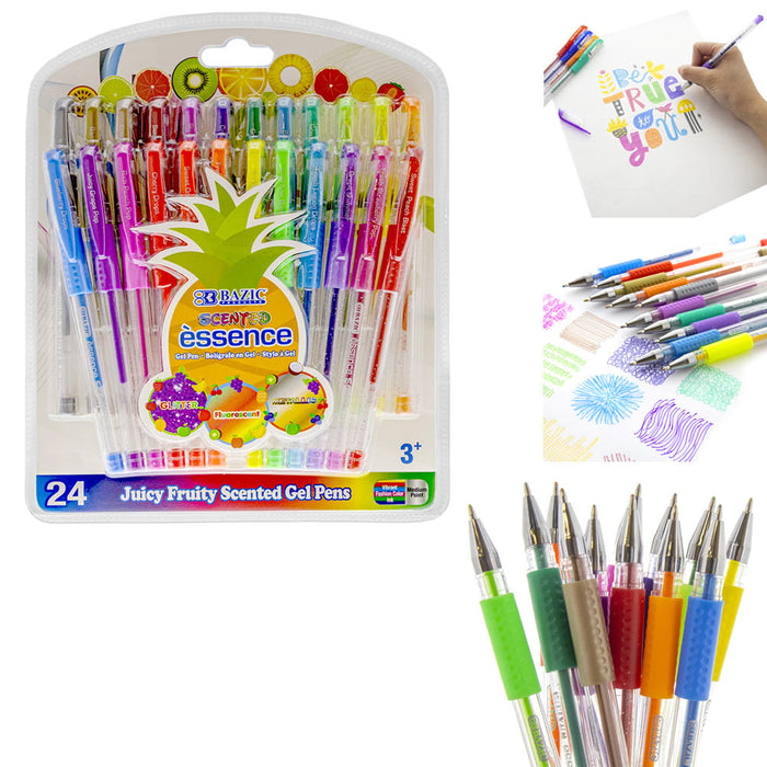 Gel Glitter Pen 8/12/18 Color Set,glitter And Metallic Gel Pens For Adult  Coloring Book