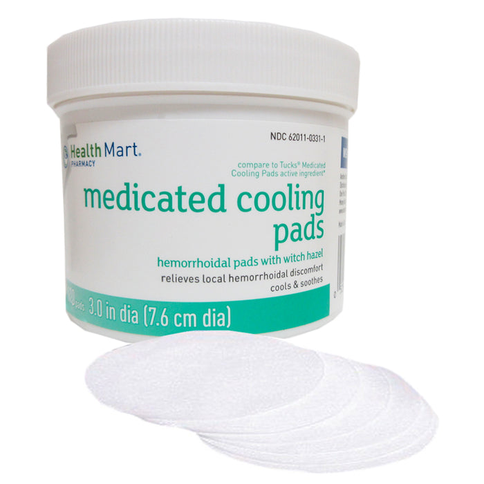 Tucks Cooling Pads, Medicated - 100 pads