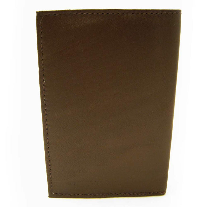 1 RFID Blocking Leather Passport Holder Wallet Cover Case Safety Protector Brown