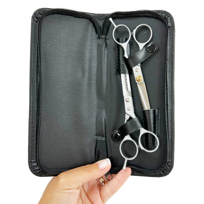 3 PC Professional Barber Hair Cutting Scissors Premium Stainless Steel Trimming