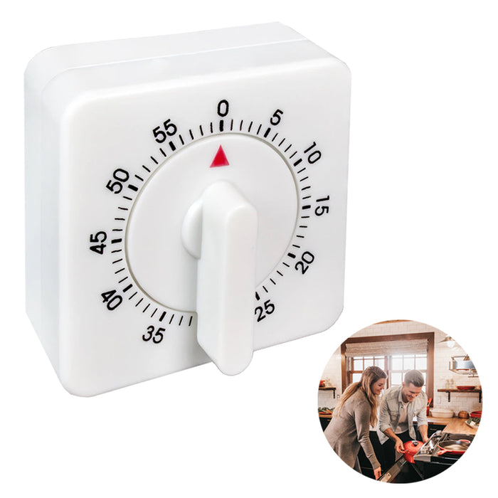 Mechanical Kitchen Timer Loud Alarm Sound with Magnet, 60 Minutes