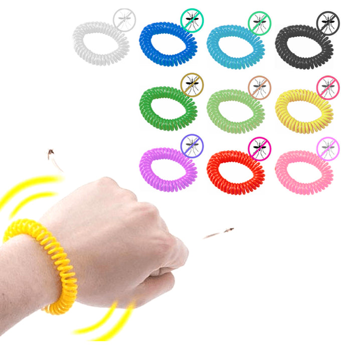 Amazon.com: 12 Pack Mosquito Repellent Bracelets, Individually Wrapped PU  Leather Insect & Bug Repellent Wrist Bands for Kids & Adults Outdoor  Camping Fishing Traveling : Health & Household