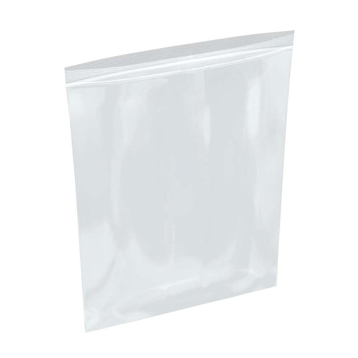 100 Pcs Thick Clear Ziplock Plastic Poly Bags Durable Reclosable