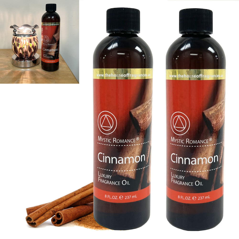 2PC Apple Cinnamon Scent Aromatherapy Fragrance Essential Oil Home Air  Diffuser