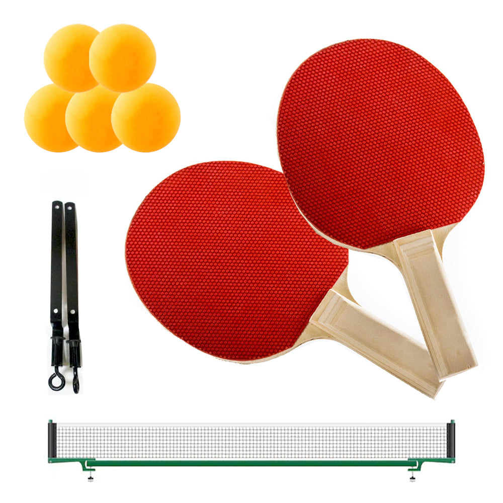 Ridley's Table Tennis Ping Pong Set Includes Balls/Net/Paddles