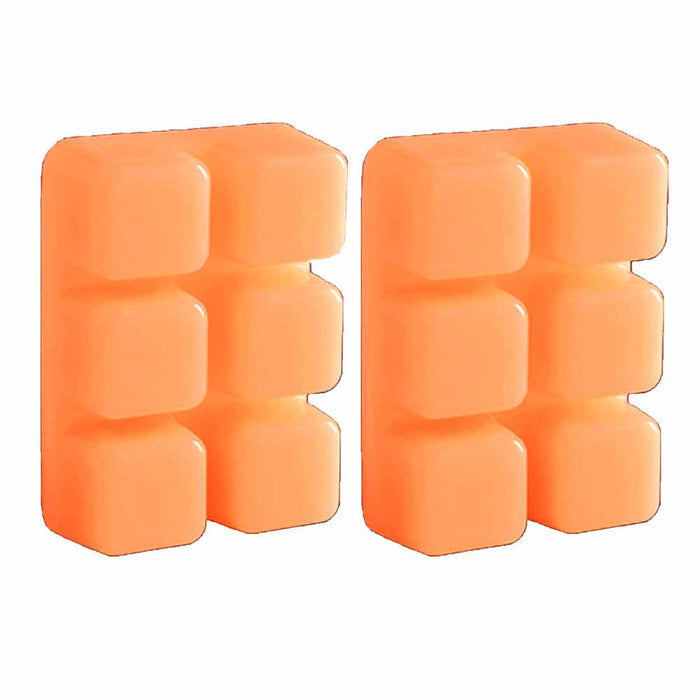 2 Pk Cube Apple Cinnamon Wax Melts Candle Warmers Fragrance 2.5oz Aroma Therapy