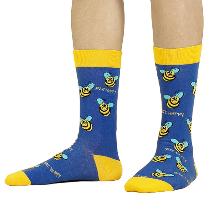 Unique Bee Gifts for Women Silly & Fun Bee Socks Novelty Bee Gifts for Moms