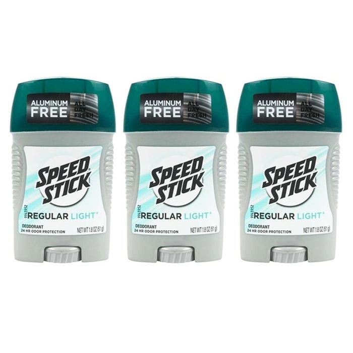 3 Speed Stick Men Deodorant Power Fresh Aluminum Free Sports 24 Hour Protection